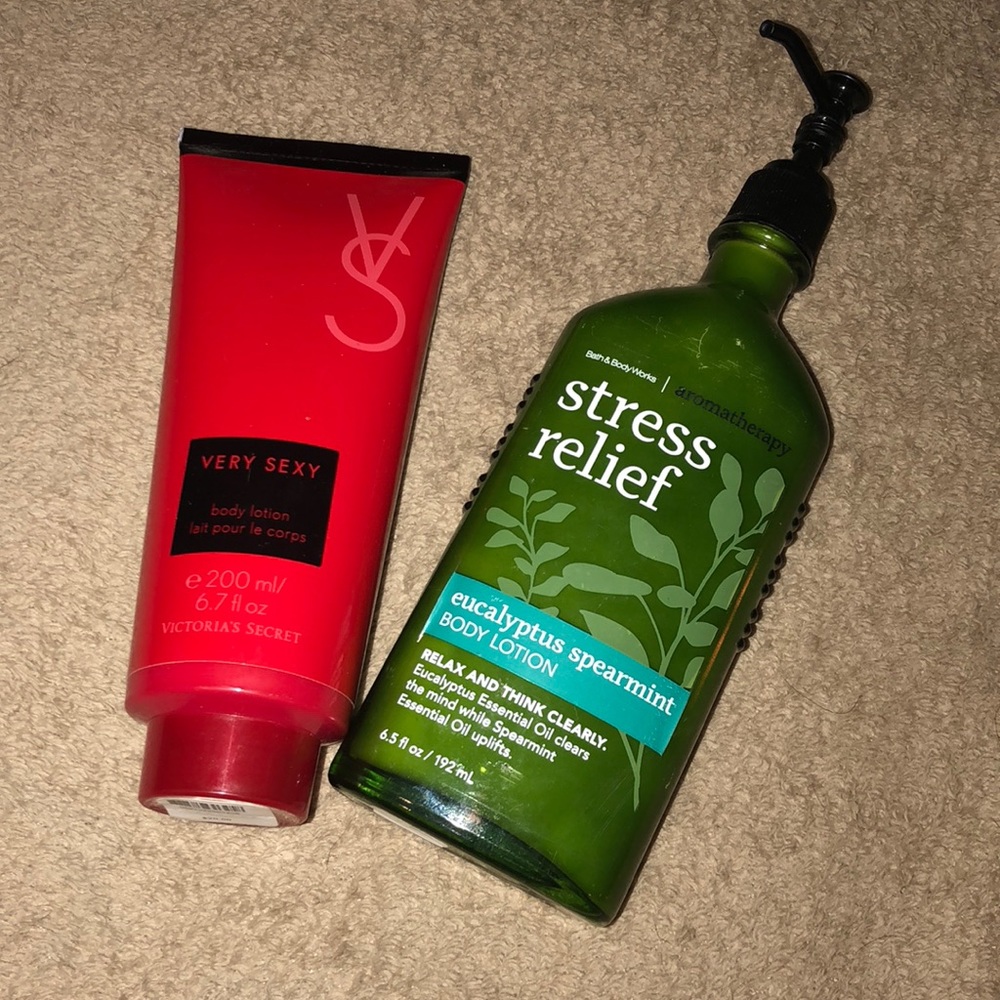 VS & Bath n body lotion!